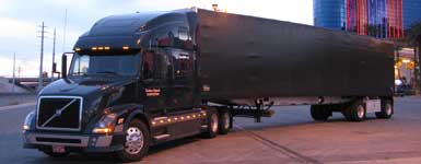 Modern Express Transportation Truck